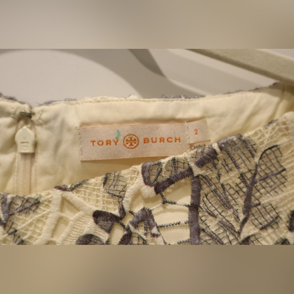 Tory Burch Summer Guipure Lace Mini Dress - Picture 5 of 5